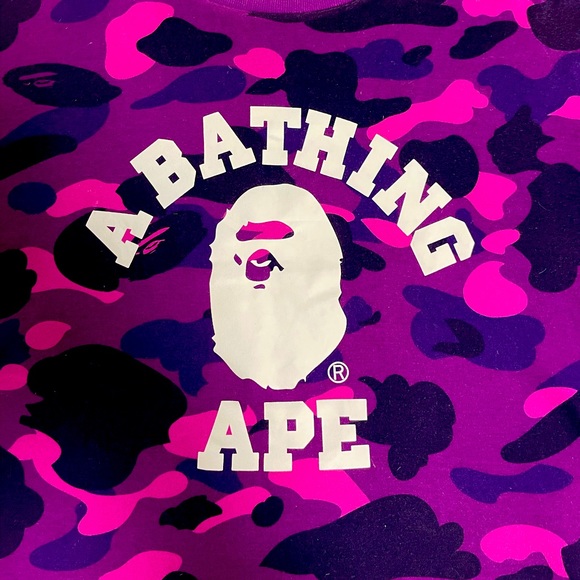 BAPE Color Camo College Tee - Picture 2 of 5